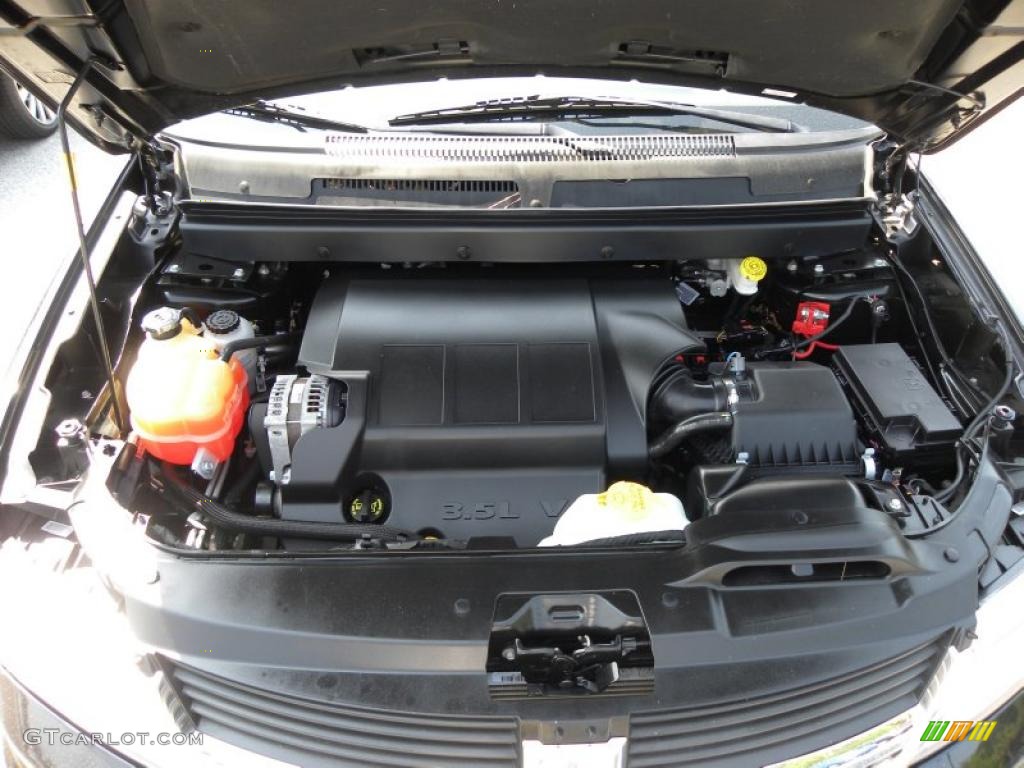 2009 Dodge Journey SXT 3.5 Liter SOHC 24-Valve V6 Engine Photo #49161452