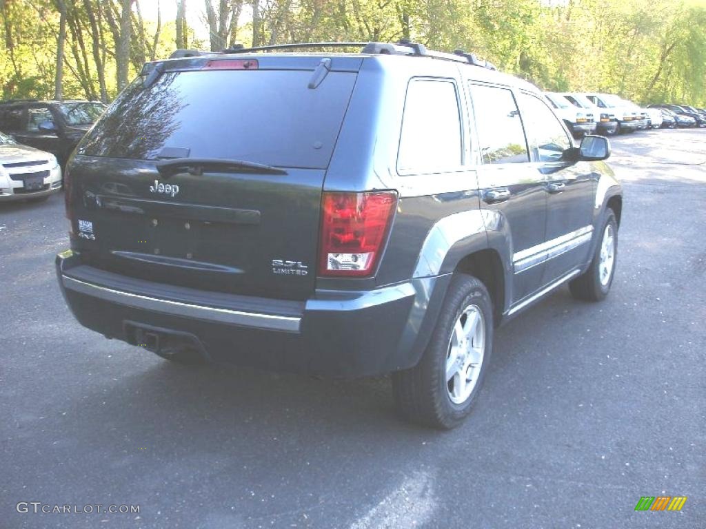 2005 Grand Cherokee Limited 4x4 - Deep Beryl Green Pearl / Medium Slate Gray photo #4