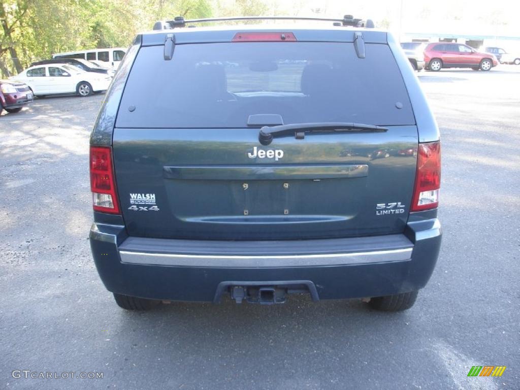 2005 Grand Cherokee Limited 4x4 - Deep Beryl Green Pearl / Medium Slate Gray photo #5