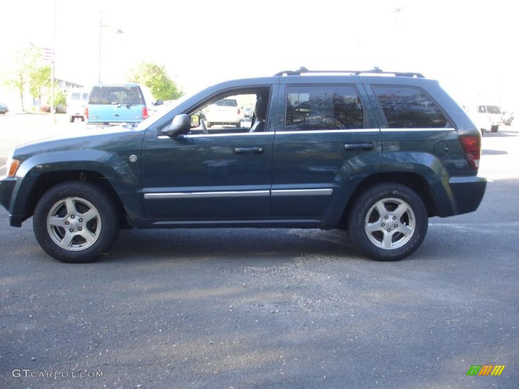 2005 Grand Cherokee Limited 4x4 - Deep Beryl Green Pearl / Medium Slate Gray photo #9