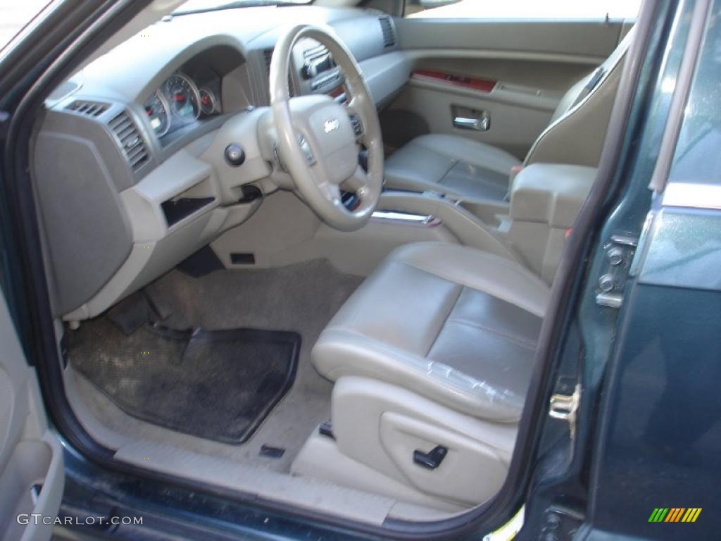 2005 Grand Cherokee Limited 4x4 - Deep Beryl Green Pearl / Medium Slate Gray photo #10