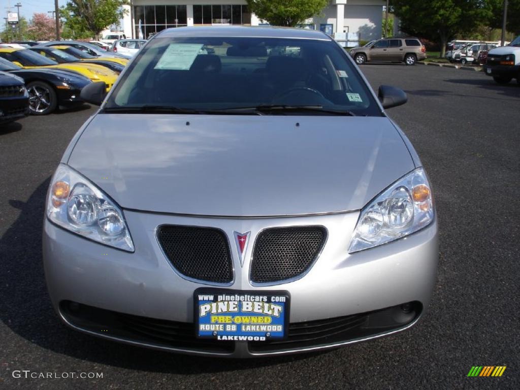 2007 G6 GT Sedan - Liquid Silver Metallic / Ebony photo #2