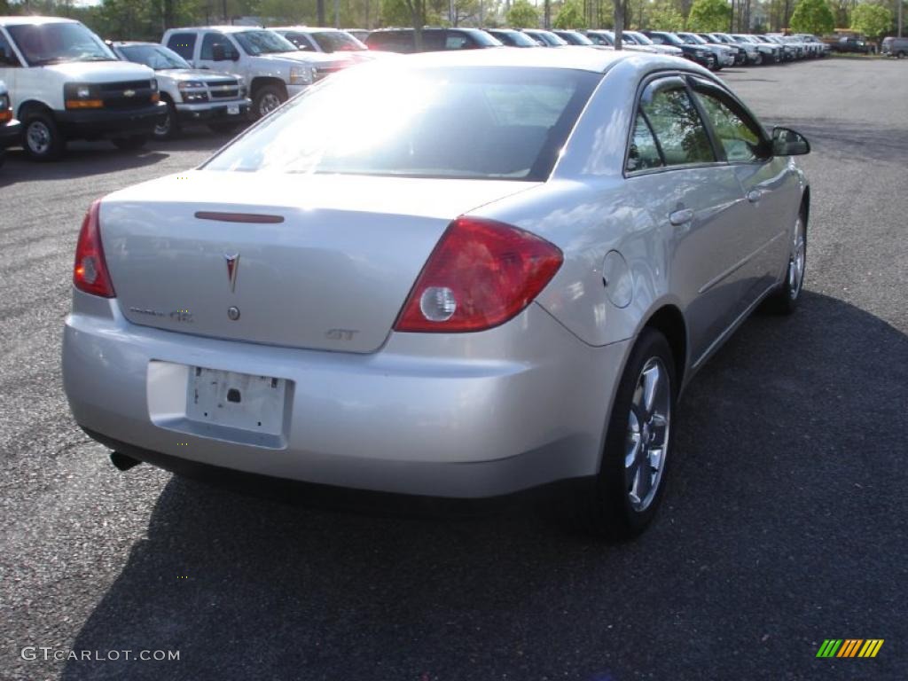 2007 G6 GT Sedan - Liquid Silver Metallic / Ebony photo #4