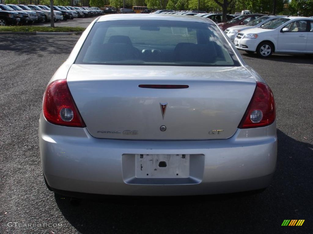 2007 G6 GT Sedan - Liquid Silver Metallic / Ebony photo #5