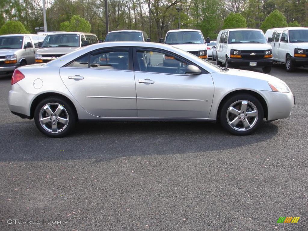 2007 G6 GT Sedan - Liquid Silver Metallic / Ebony photo #7