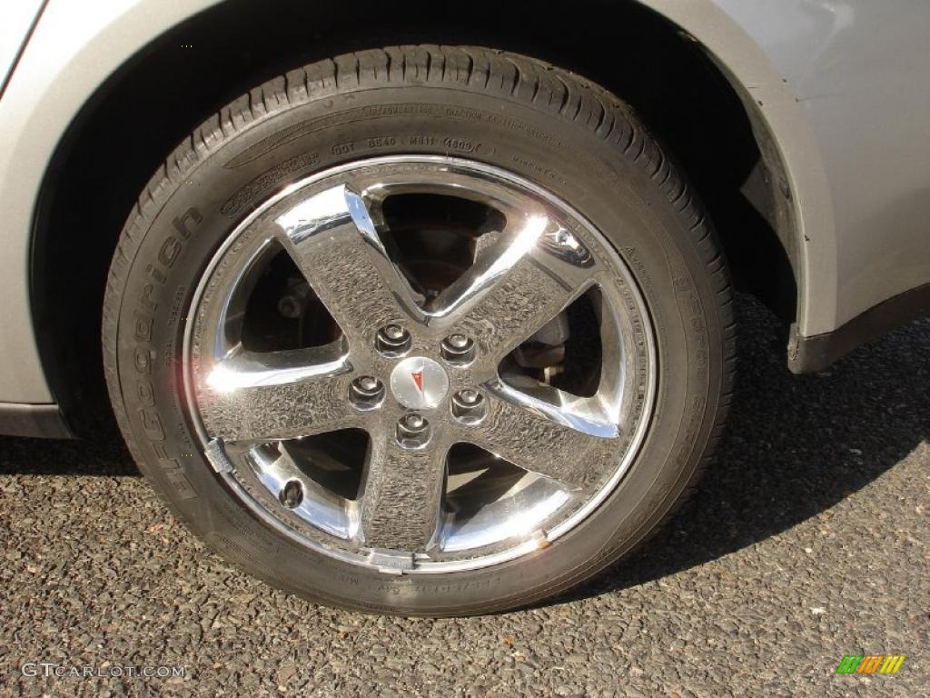 2007 G6 GT Sedan - Liquid Silver Metallic / Ebony photo #8