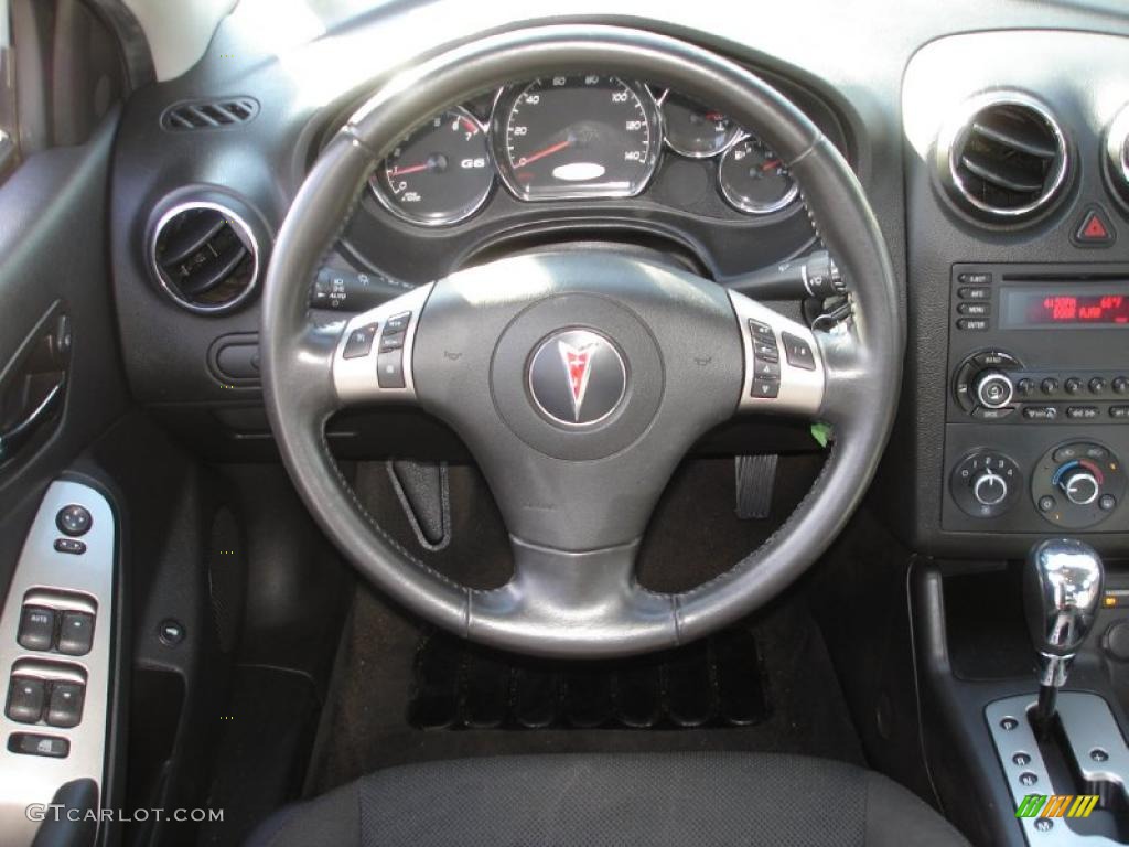 2007 G6 GT Sedan - Liquid Silver Metallic / Ebony photo #13