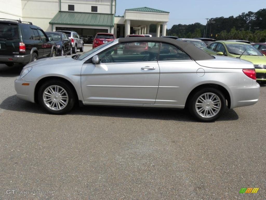 Bright Silver Metallic 2008 Chrysler Sebring Touring Convertible Exterior Photo #49162709
