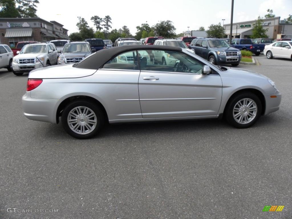 Bright Silver Metallic 2008 Chrysler Sebring Touring Convertible Exterior Photo #49162832