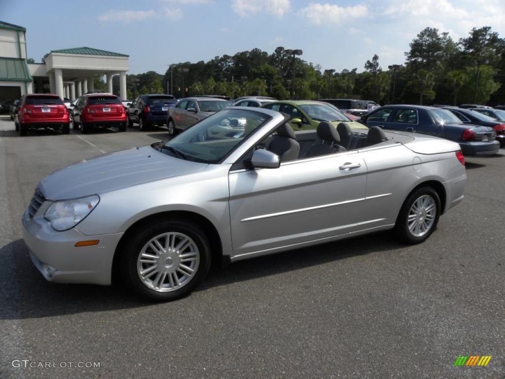 Bright Silver Metallic 2008 Chrysler Sebring Touring Convertible Exterior Photo #49163039