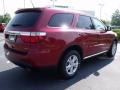 2011 Inferno Red Crystal Pearl Dodge Durango Crew  photo #3