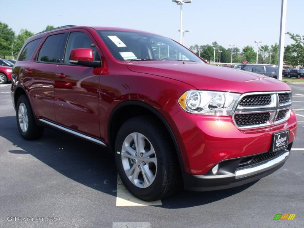 Inferno Red Crystal Pearl 2011 Dodge Durango Crew Exterior Photo #49163441