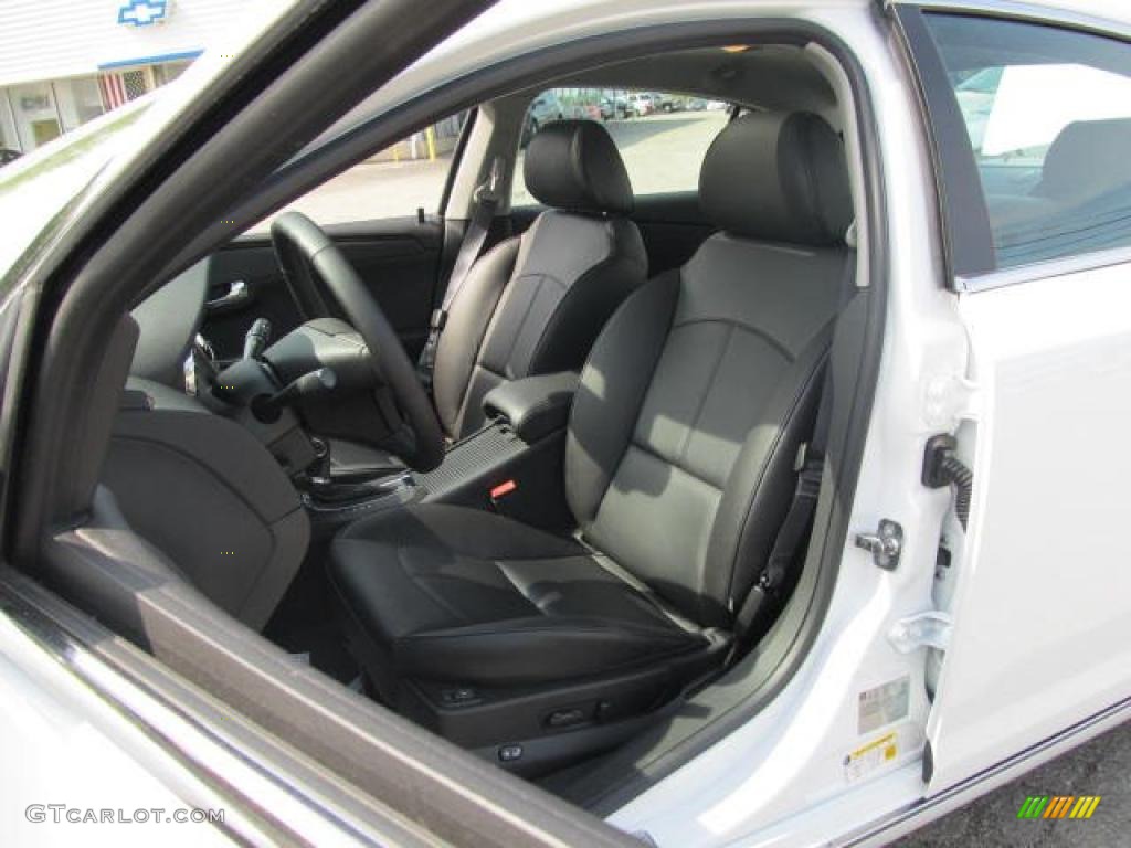 Ebony Interior 2011 Chevrolet Malibu LTZ Photo #49163453