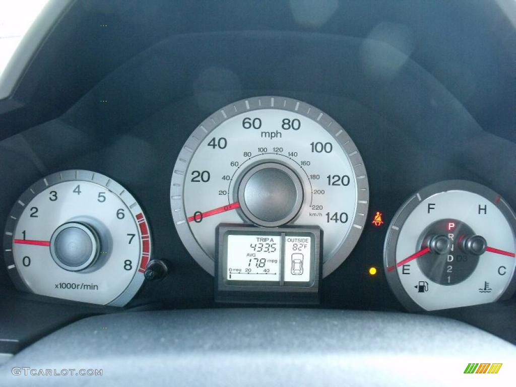 2009 Honda Pilot EX-L Gauges Photo #49163990