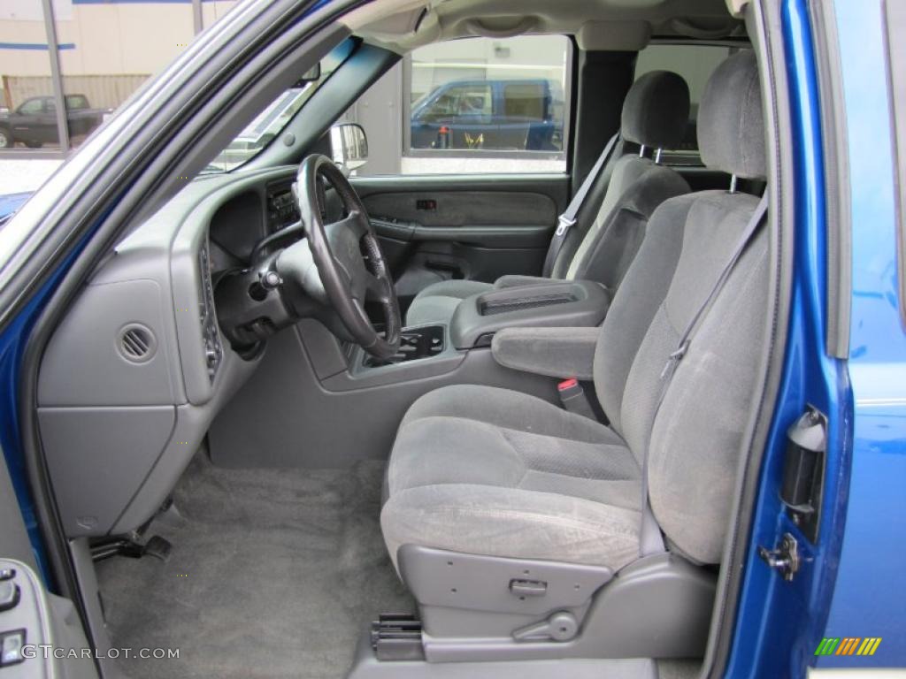 2003 Silverado 1500 LS Extended Cab 4x4 - Arrival Blue Metallic / Dark Charcoal photo #3