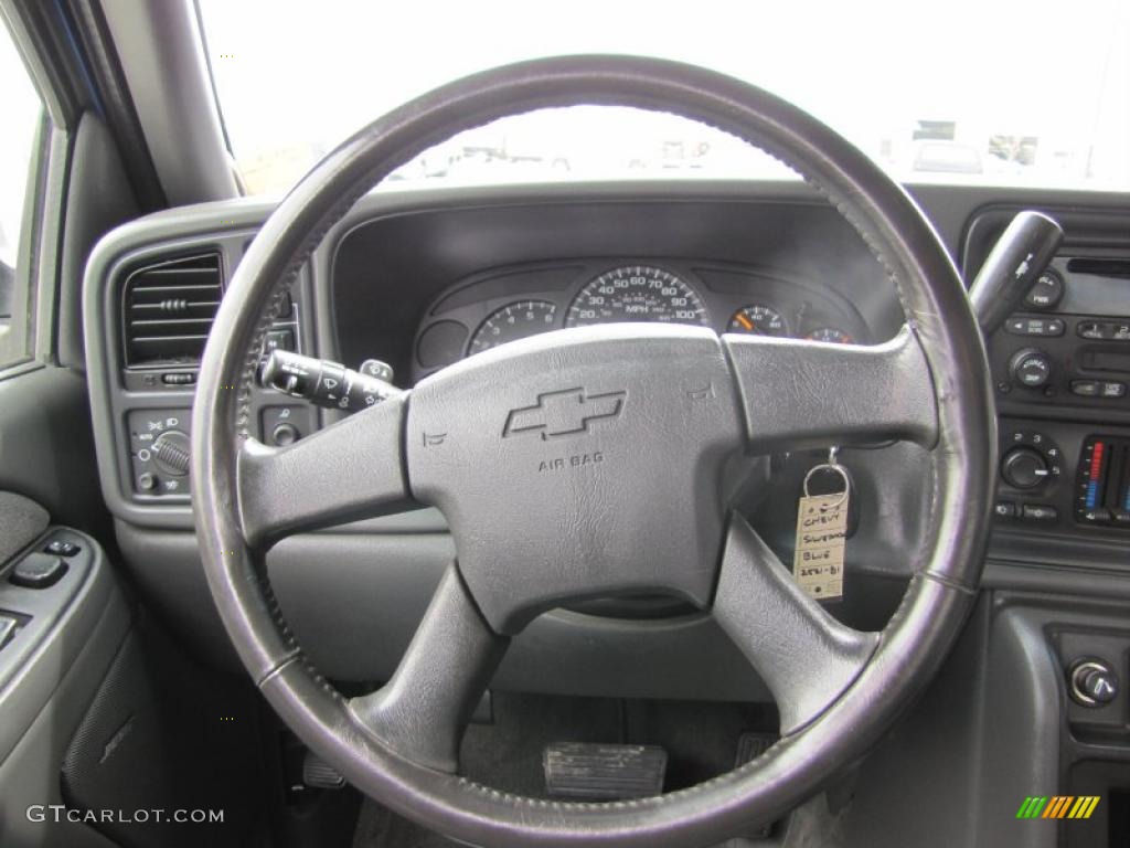 2003 Silverado 1500 LS Extended Cab 4x4 - Arrival Blue Metallic / Dark Charcoal photo #6