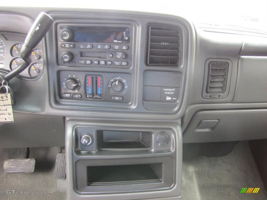 2003 Silverado 1500 LS Extended Cab 4x4 - Arrival Blue Metallic / Dark Charcoal photo #12