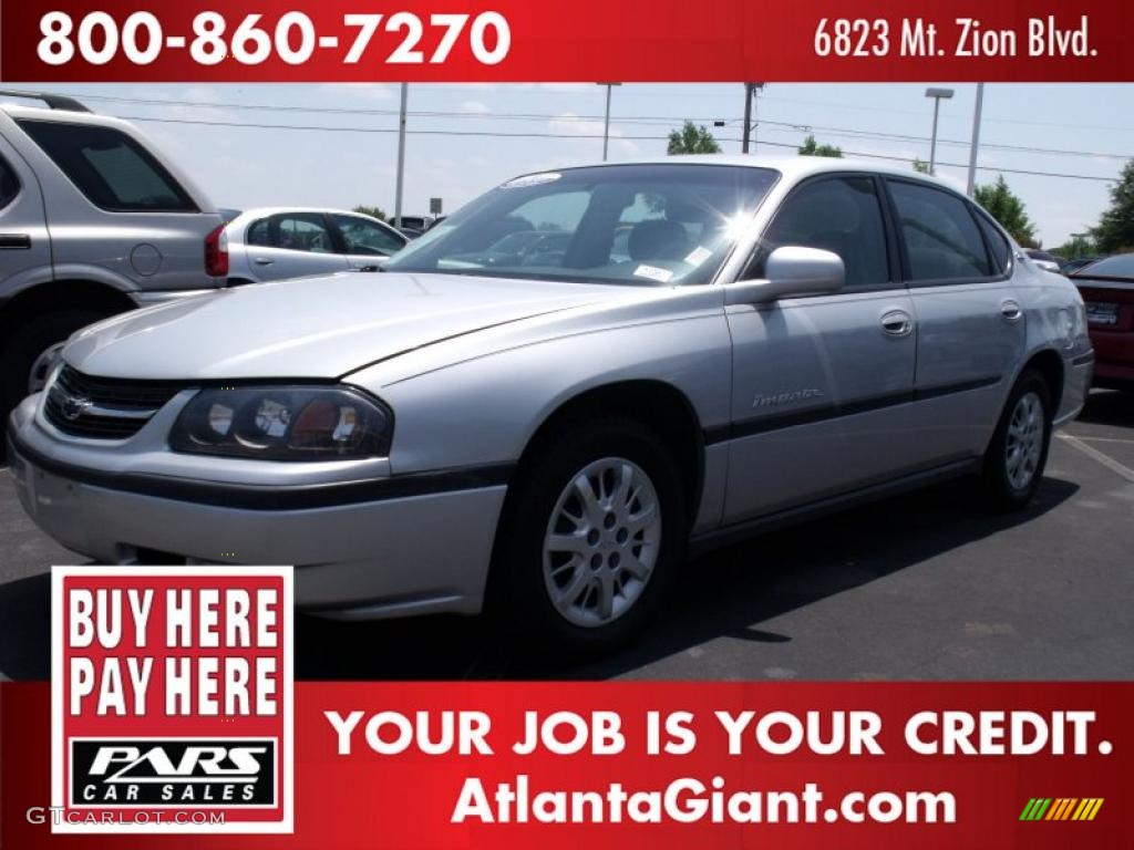 Galaxy Silver Metallic Chevrolet Impala