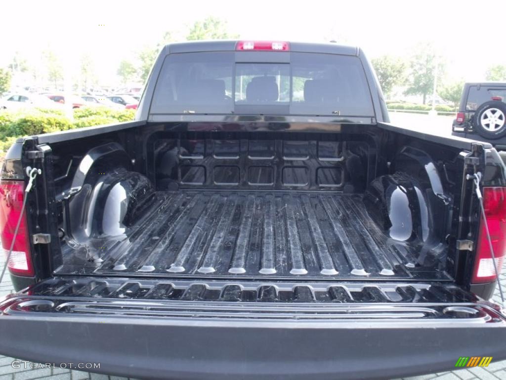 2009 Ram 1500 SLT Crew Cab - Brilliant Black Crystal Pearl / Dark Slate/Medium Graystone photo #15