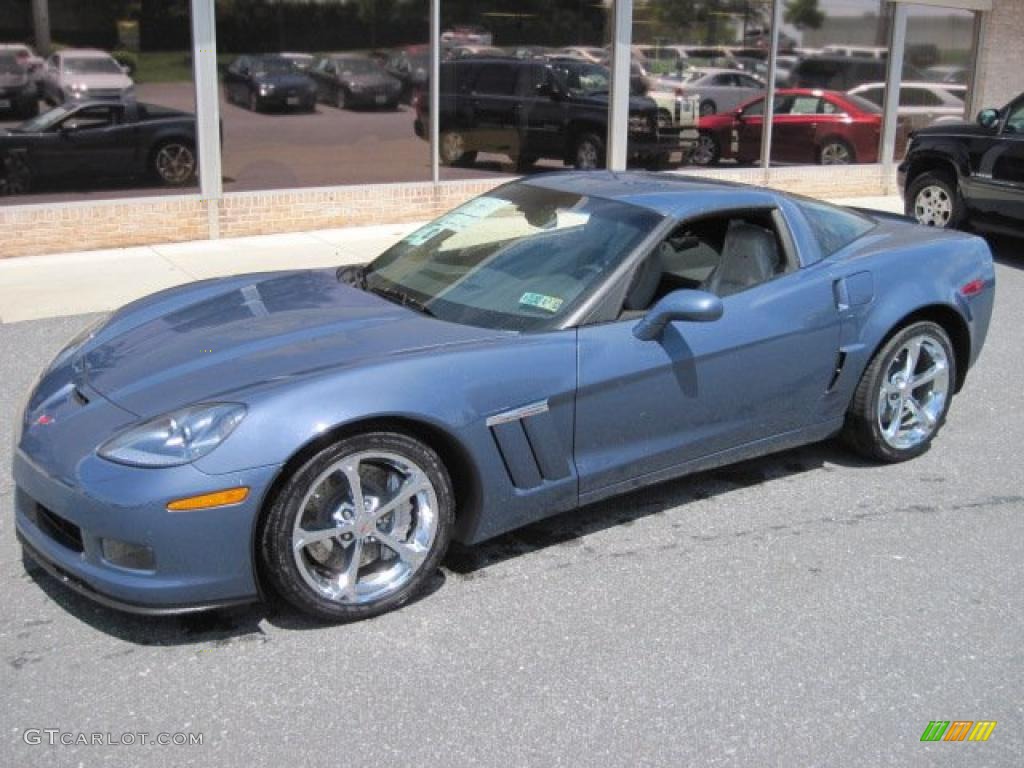 Supersonic Blue Metallic 2011 Chevrolet Corvette Grand Sport Coupe Exterior Photo #49165325