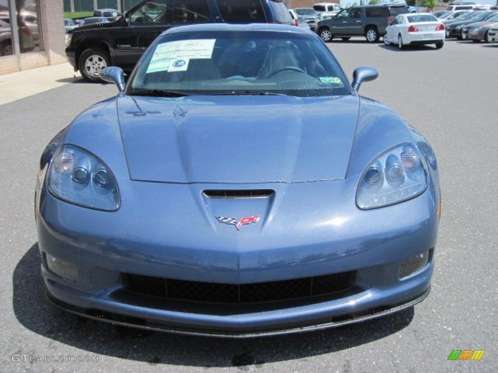 Supersonic Blue Metallic 2011 Chevrolet Corvette Grand Sport Coupe Exterior Photo #49165355