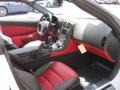 Ebony Black/Red 2011 Chevrolet Corvette Grand Sport Coupe Interior Color