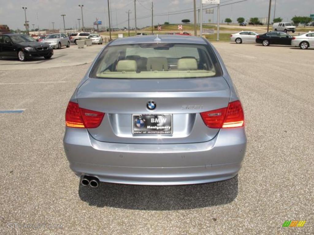 2010 3 Series 328i Sedan - Blue Water Metallic / Beige photo #5