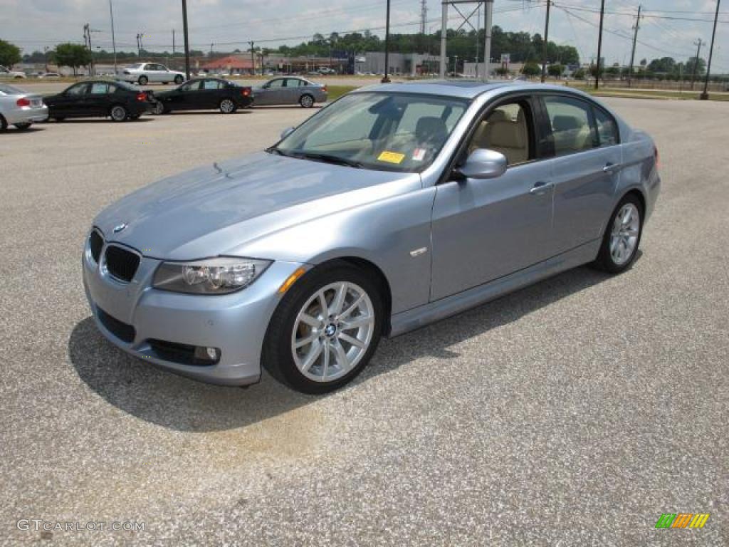 2010 3 Series 328i Sedan - Blue Water Metallic / Beige photo #8