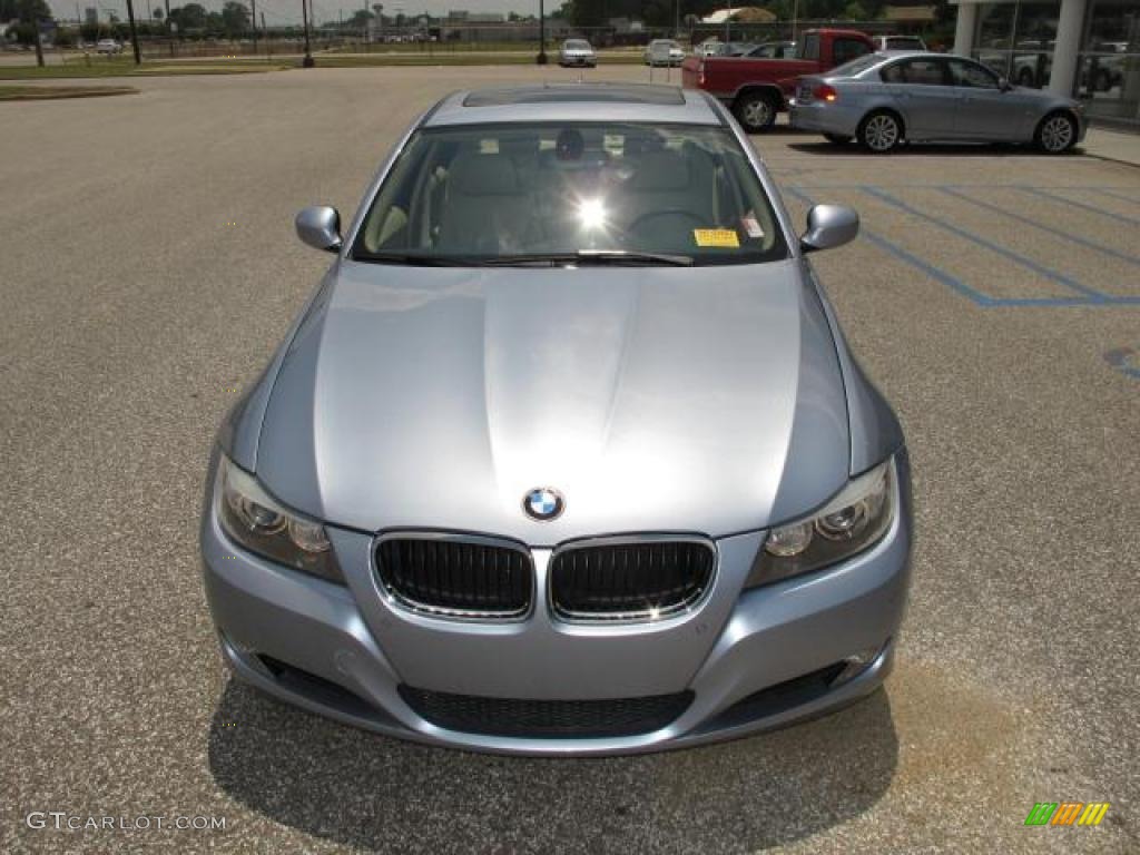 2010 3 Series 328i Sedan - Blue Water Metallic / Beige photo #10