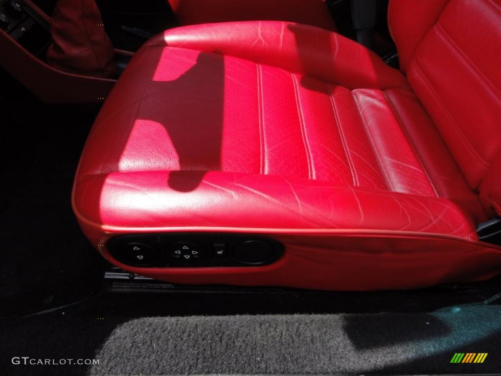 Red Interior 1986 Porsche 911 Carrera Targa Photo #49166372