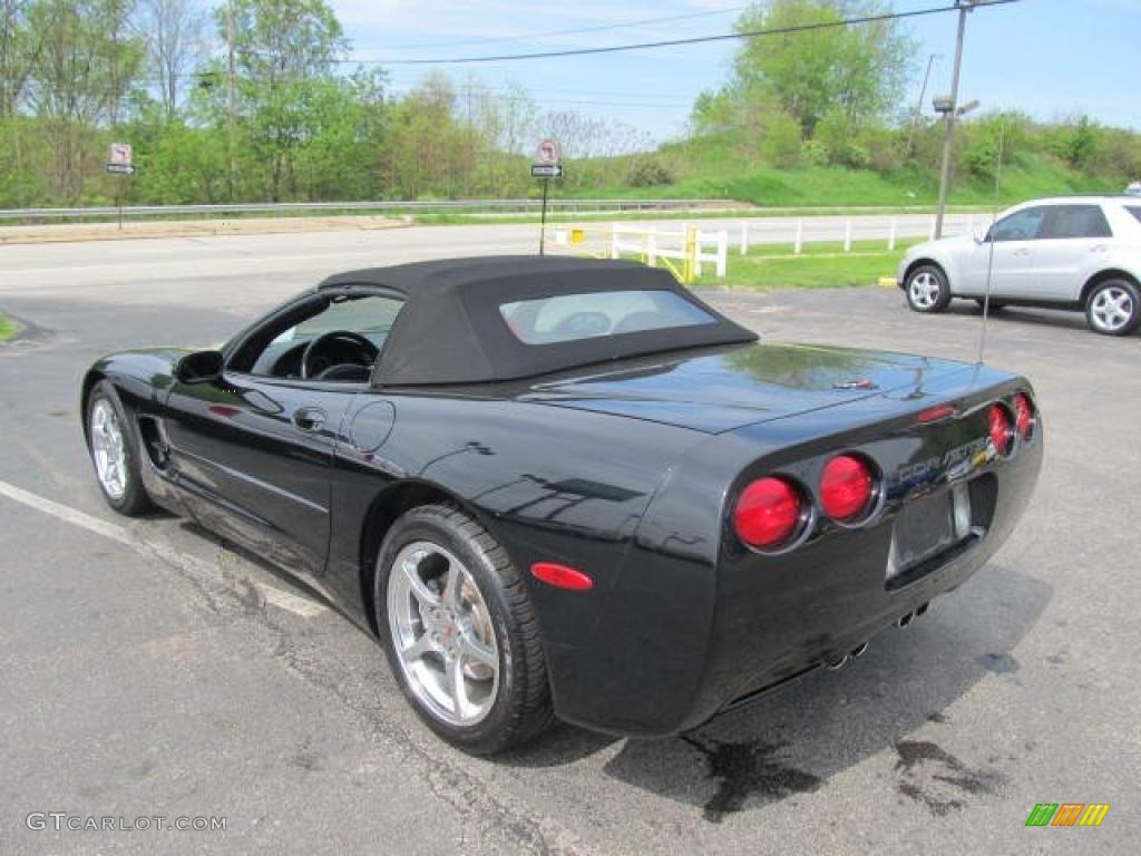 Black 2002 Chevrolet Corvette Convertible Exterior Photo #49166414