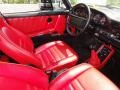 1986 Porsche 911 Red Interior Dashboard Photo