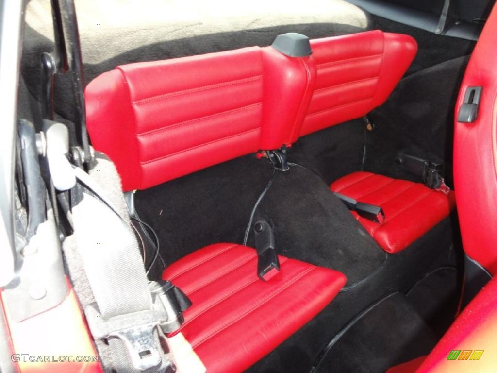 Red Interior 1986 Porsche 911 Carrera Targa Photo #49166471