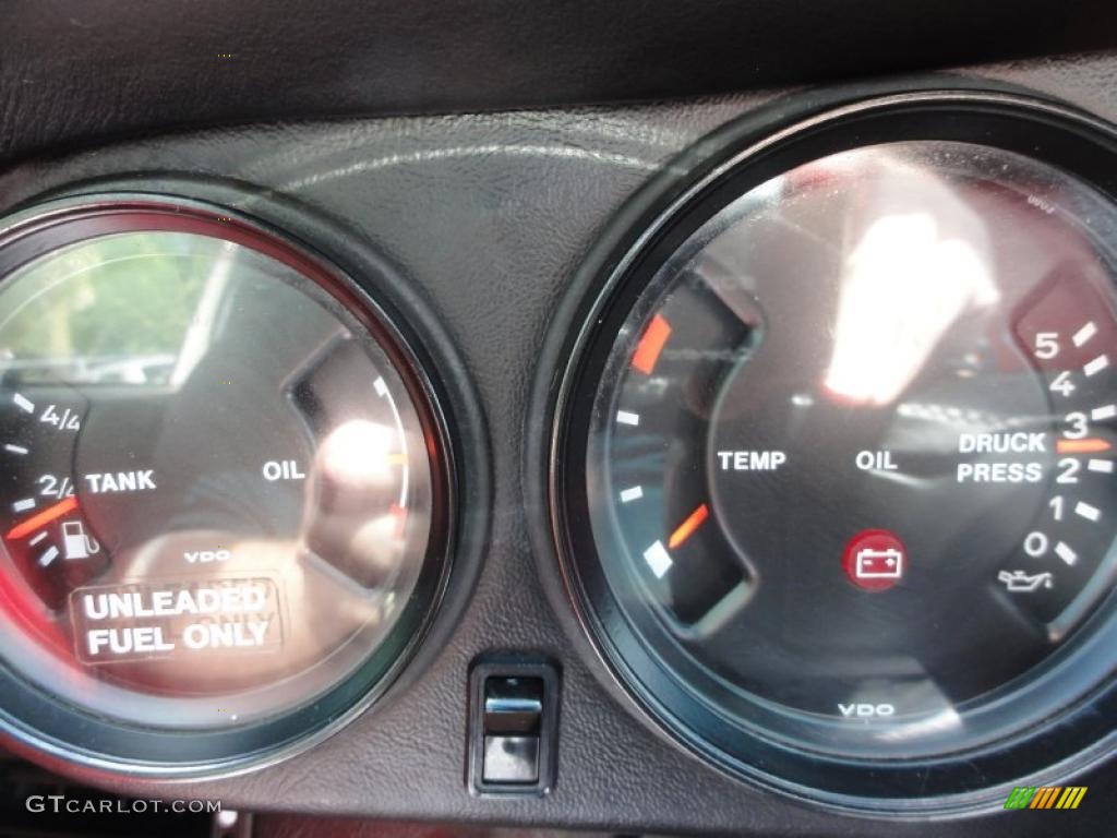 1986 Porsche 911 Carrera Targa Gauges Photos