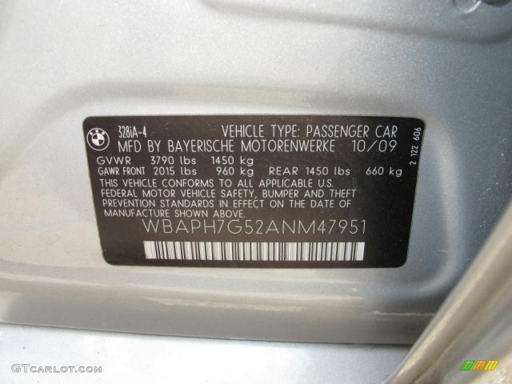 2010 3 Series 328i Sedan - Titanium Silver Metallic / Beige photo #21