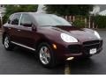 2004 Carmona Red Metallic Porsche Cayenne Turbo  photo #2