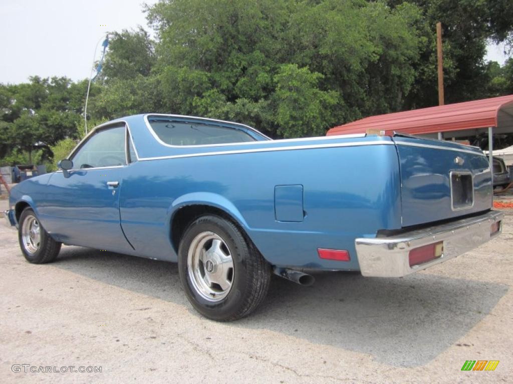 Dark Blue Metallic 1983 Chevrolet El Camino Conquista Exterior Photo #49167566