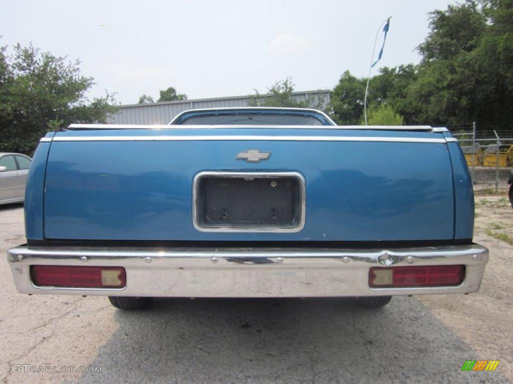Dark Blue Metallic 1983 Chevrolet El Camino Conquista Exterior Photo #49167596