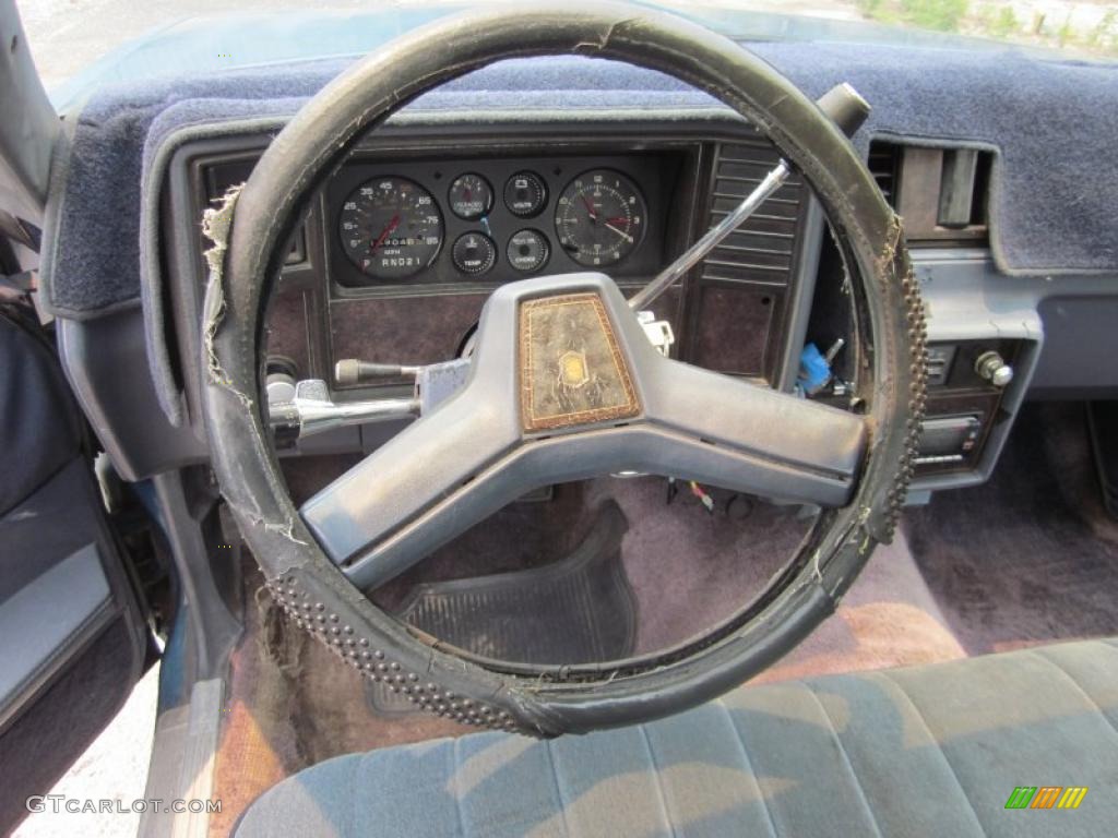 1983 Medium Dark Royal Blue Chevrolet El Camino Conquista