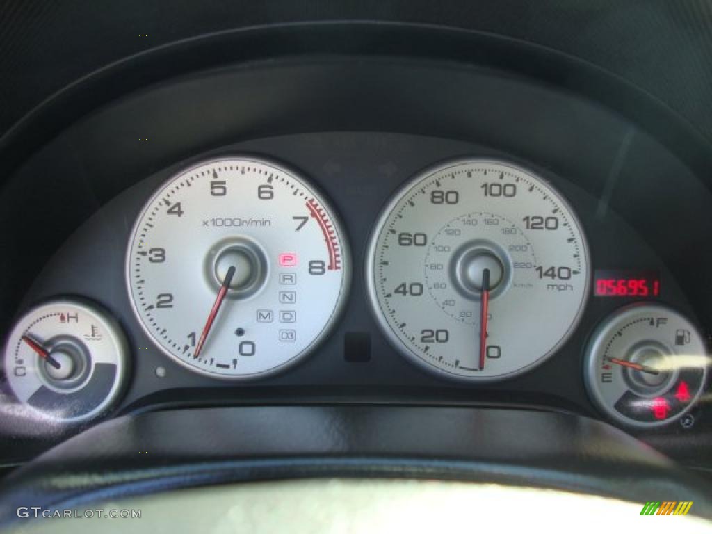 2002 Acura RSX Sports Coupe Gauges Photo #49168235