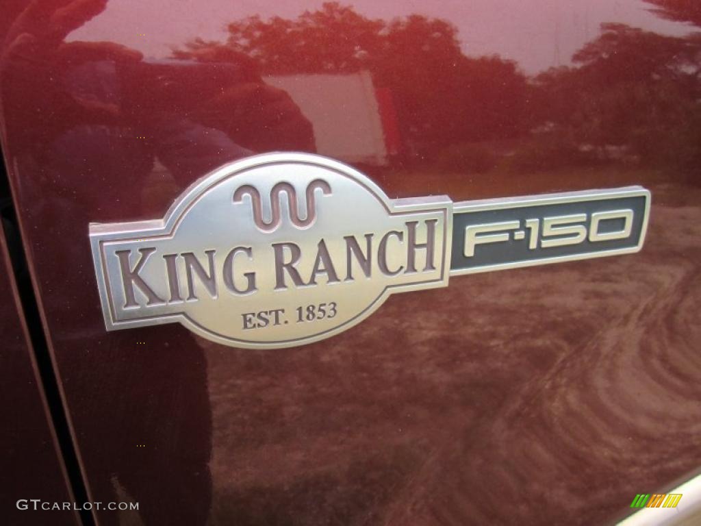 2006 F150 King Ranch SuperCrew - Dark Copper Metallic / Castano Brown Leather photo #19