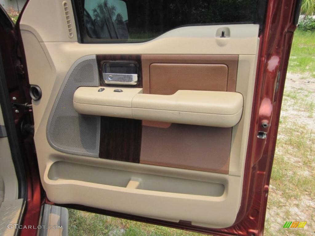 2006 F150 King Ranch SuperCrew - Dark Copper Metallic / Castano Brown Leather photo #21