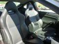 Ebony Black 2002 Acura RSX Sports Coupe Interior Color