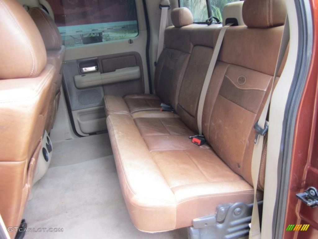 2006 F150 King Ranch SuperCrew - Dark Copper Metallic / Castano Brown Leather photo #26