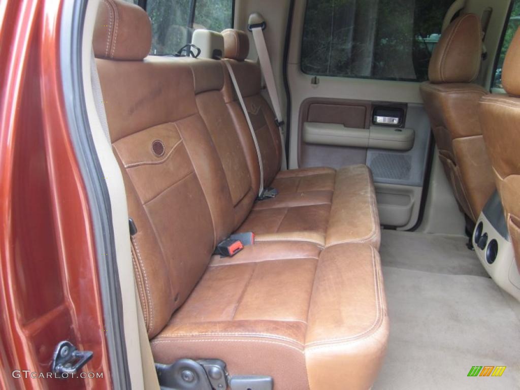 2006 F150 King Ranch SuperCrew - Dark Copper Metallic / Castano Brown Leather photo #27