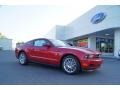 2012 Red Candy Metallic Ford Mustang V6 Premium Coupe  photo #1