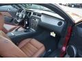 Saddle 2012 Ford Mustang V6 Premium Coupe Dashboard