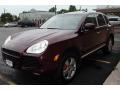 2004 Carmona Red Metallic Porsche Cayenne Turbo  photo #16