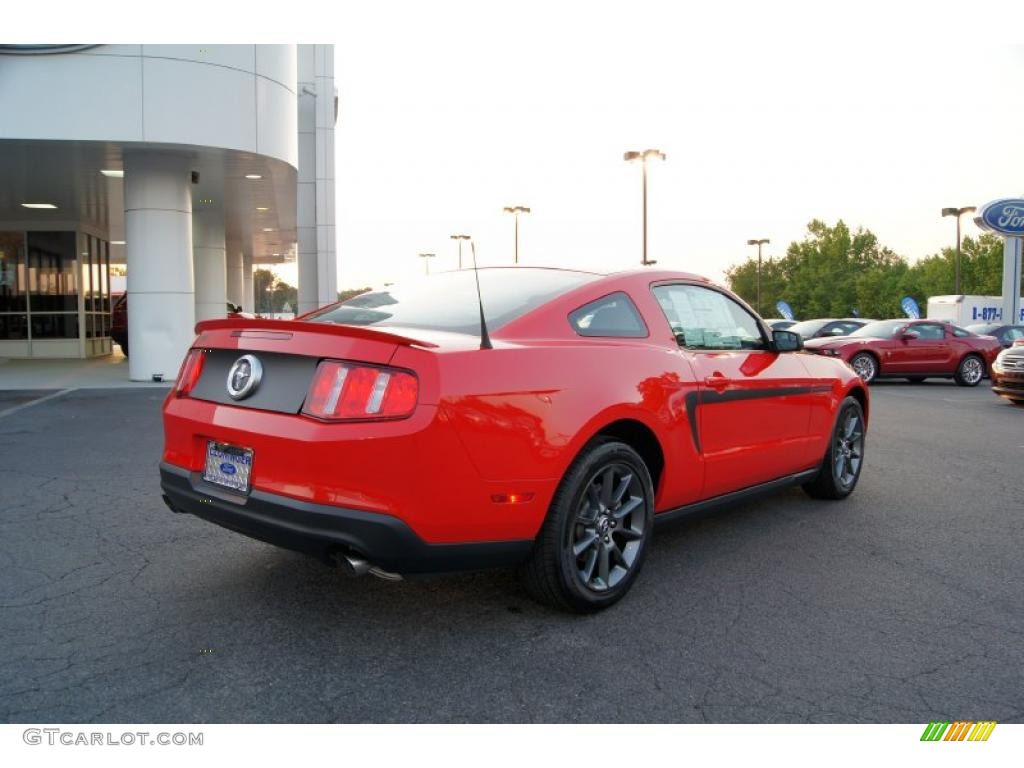 2012 Mustang V6 Mustang Club of America Edition Coupe - Race Red / Charcoal Black photo #3