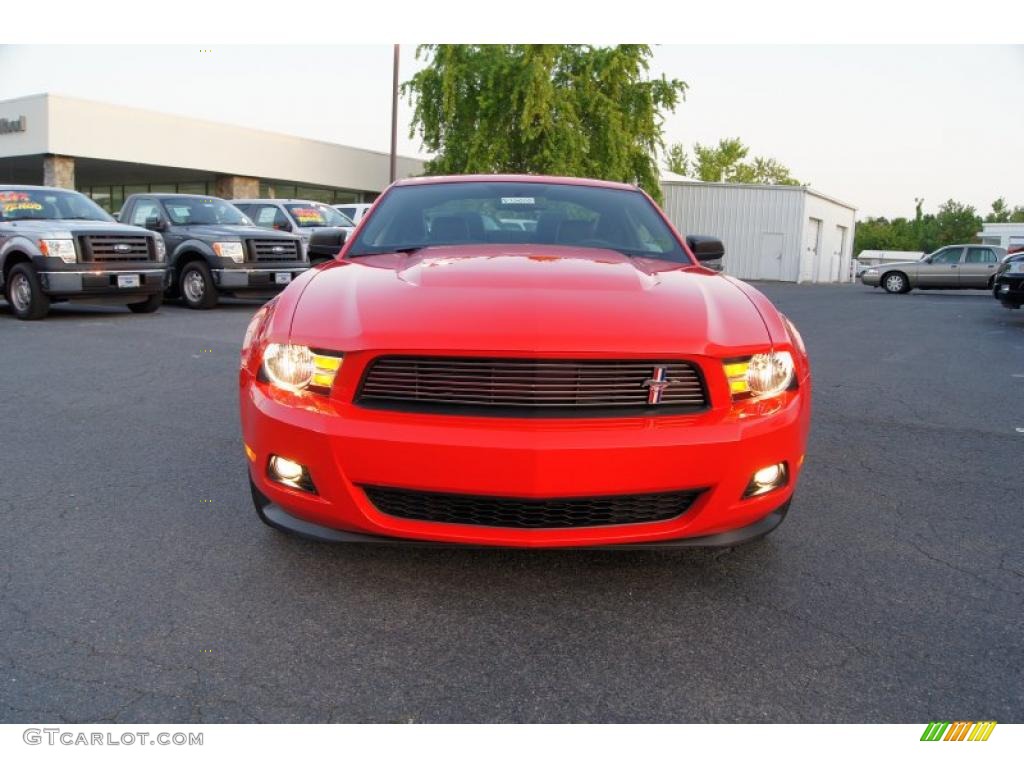 2012 Mustang V6 Mustang Club of America Edition Coupe - Race Red / Charcoal Black photo #7